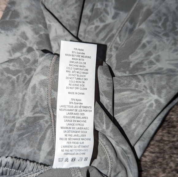 ZYIA Active Sage Hendrix Cinched Waistband Pocket Luxe Hi-Rise 7/8 Women's 12 - Picture 9 of 9